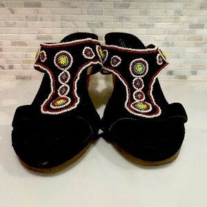 Aerosols Beaded Sandals